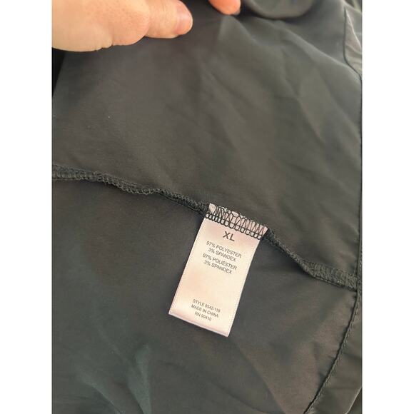 Juicy Couture Women's 2 Piece Pajama Bling Set Black Sz XL Y2K Style Loungewear - Picture 9 of 10